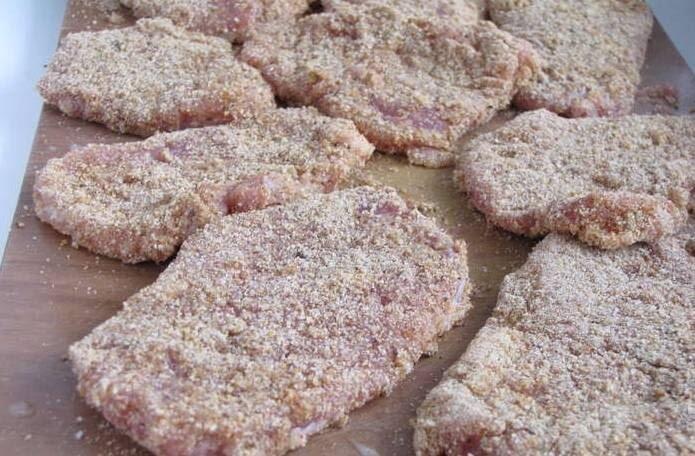 Панированные мясные полуфабрикаты