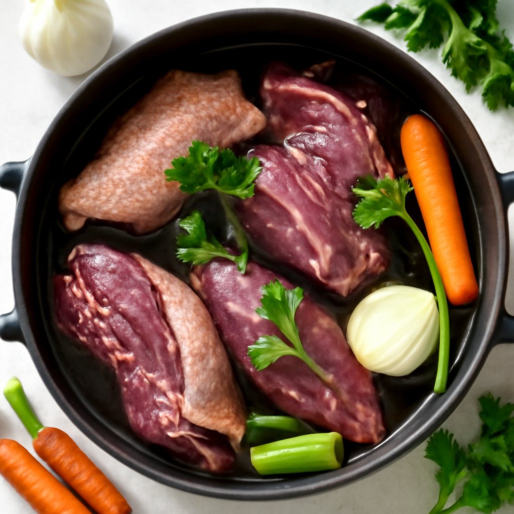 Маринование мяса дикого гуся