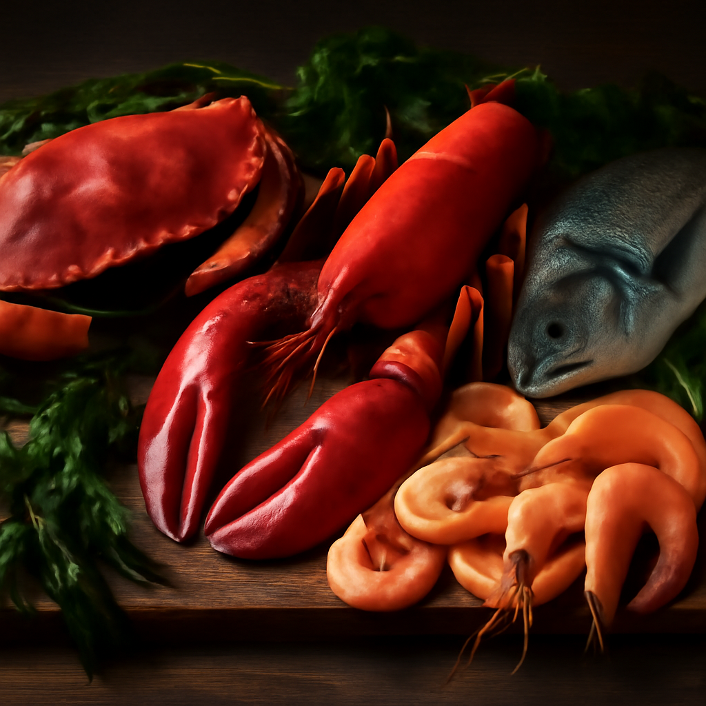 Ракообразные морепродукты