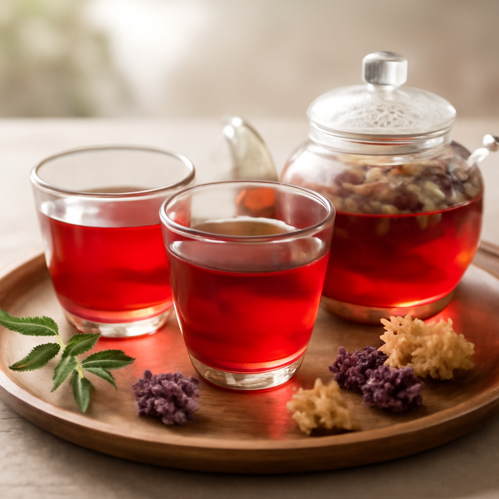 Чай с гибискусом