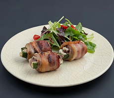 Острые рулетики с мясом вяхирей