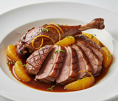 Утка под апельсиновым соусом