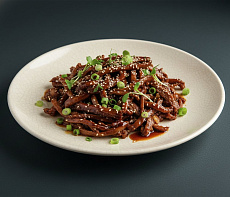 Бобр тушёный в вине