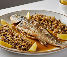 Нерка с диким рисом