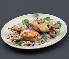 Плов с перепелами