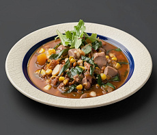 Тетерев по мотивам индейской кухни